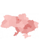 Статистика заказов по регионам Украины за 1 полугодие 2020г