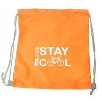 Сумка-рюкзак карманная 10л оранжевая Travel Extreme