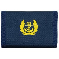 Гаманець «Бундесвер» синій із емблемою «військово-морські сили» MFH