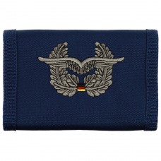 Бумажник «Бундесвер» синий с эмблемой «военно-воздушные силы» MFH