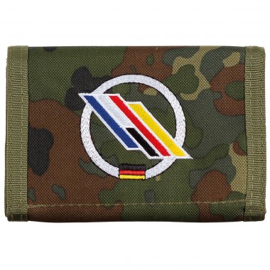Бумажник «Бундесвер» флектарн с эмблемой «немецко-французская бригада» MFH