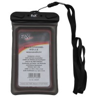 Водозащитная прозрачная гермоупаковка для смартфона 12,5х22,5см чёрная Fox Outdoor
