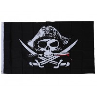 Піратський прапор «Веселий Роджер» 90х150см