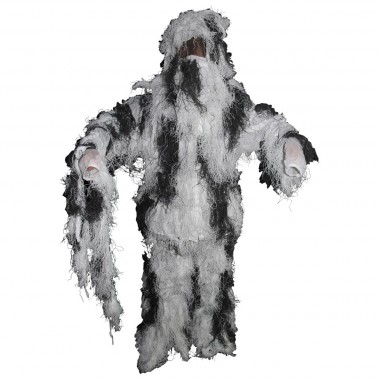Костюм маскировочный Ghillie Suit снежный камуфляж MFH