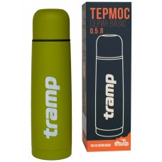 Термос 0.5л Tramp Basic оливковый
