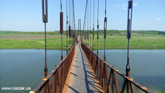 Вантонный мост в Снигиревке