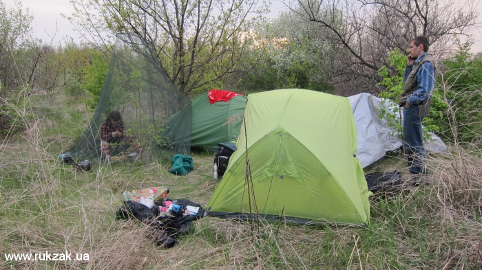 Лагерь возле Морозовского карьера