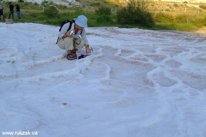 Нижние травертины Памуккале. Турция, лето 2011