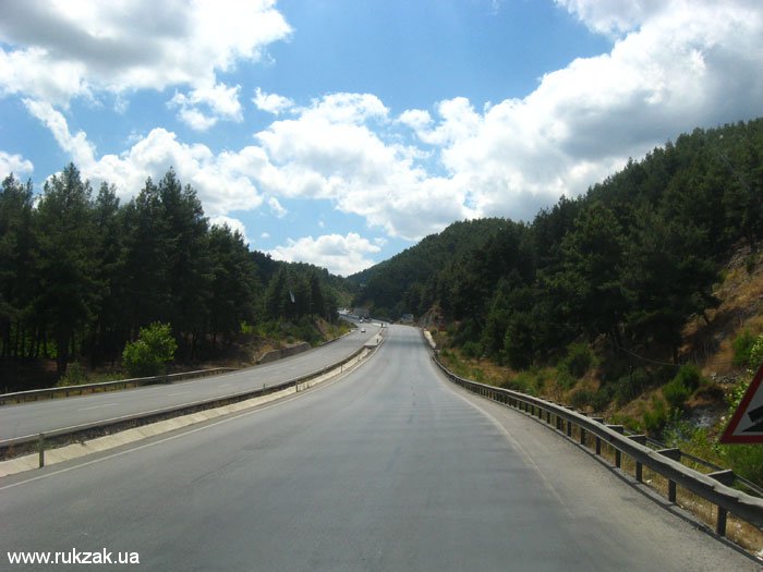 Дорога через горы. Турция, лето 2011 г.