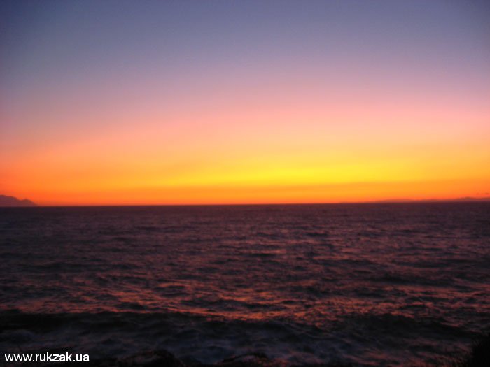 Закат над Эгейским морем. Турция, лето 2011 г.